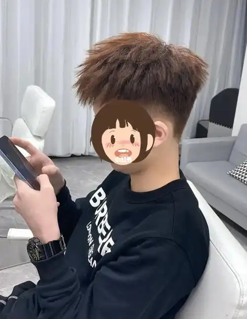 终于烫了心心念念的烟花摩根烫