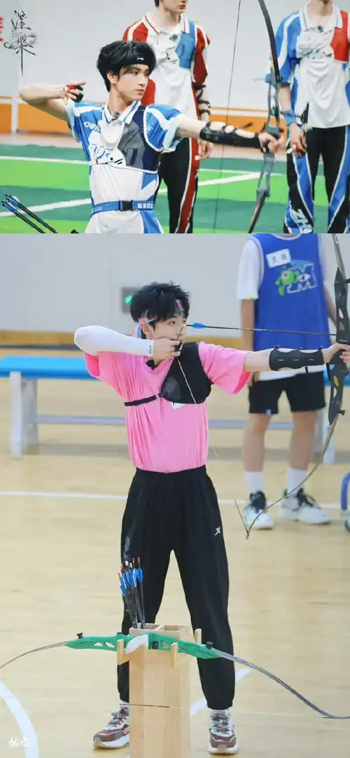 张真源|严浩翔|贺峻霖  #tf家族运动会射箭神图##tf家族运动会