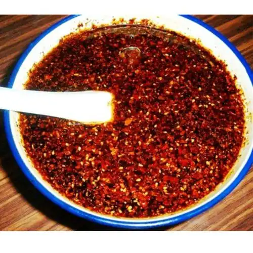 西北天水油泼辣子辣椒天水呱呱面皮辣子加馍拌饭调凉菜拍2瓶包邮