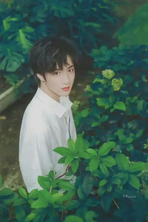 刘耀文镂空短袖衬衫#刘耀文白衬衫合集～斯文禁欲系大帅哥和白衬衫的