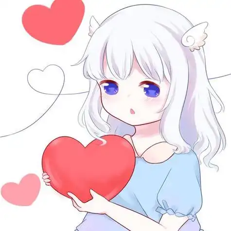 比心动漫女生头像图片大全 动漫头像图片大全 -【爱个性】