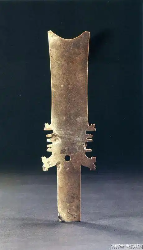 (玉璋,三星堆一号祭祀坑出土)