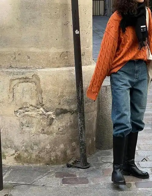 靴子 裤子,保暖又时髦!