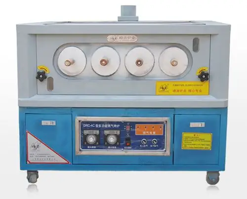 四孔烧饼炉子:每小时可烤 300个饼