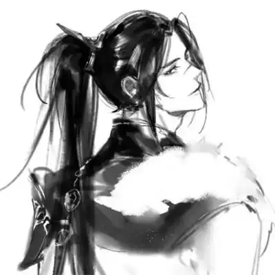 古风人物男生头像黑白帅气图片_男生动漫头像_头像屋