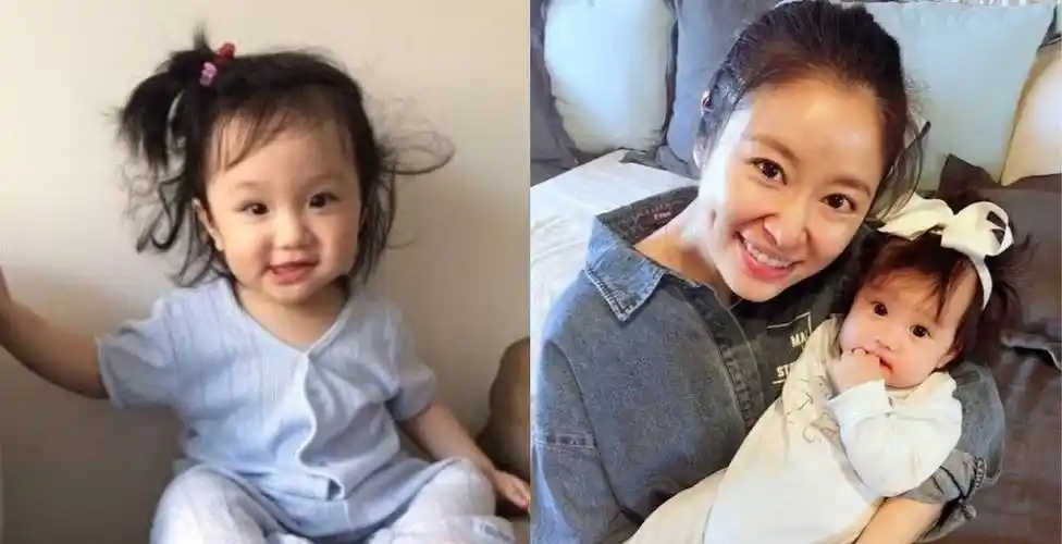 林心如女儿小海豚露面,穿漂亮粉色公主裙,不停往霍建华怀里钻_媒体