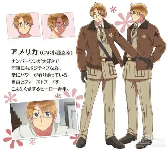 新系列动画黑塔利亚theworldtwinkle人设图放出