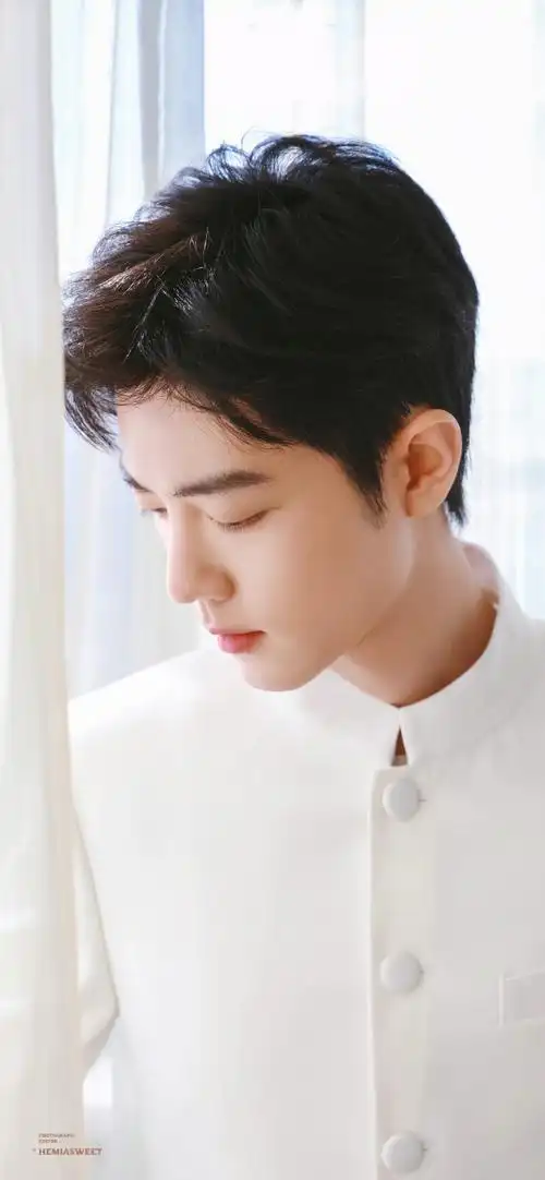 肖战##肖战我喜欢你##男明星白西装造型大赏