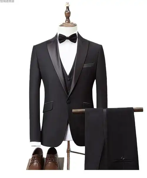 男装 西服套装 恒瑞德(hengruide) 恒瑞德晚礼服男套装西服套装男燕尾
