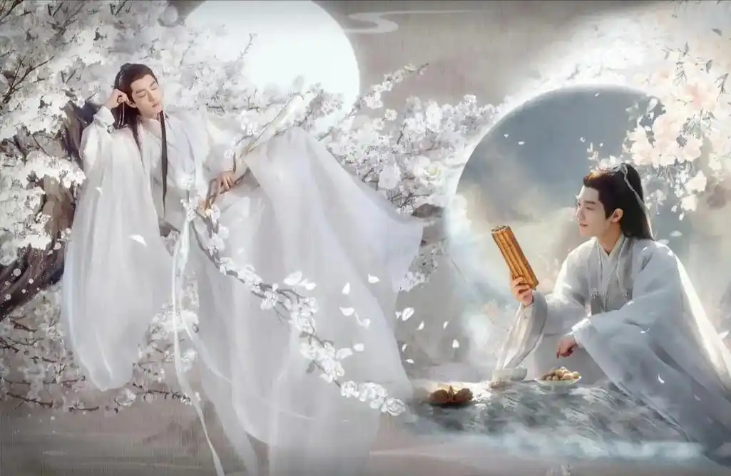 玉骨遥系列电脑壁纸之时影#玉骨遥 #肖战 #玉骨遥大结局杀疯 - 抖音