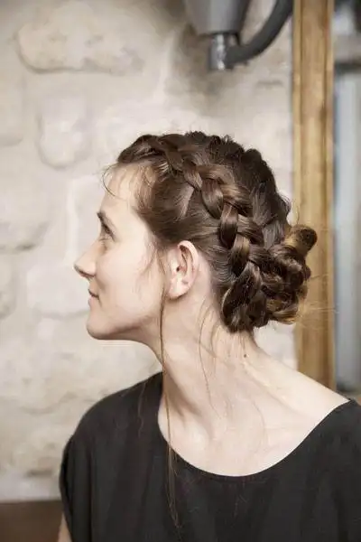 女神式麻花辫盘发人人都能学得会