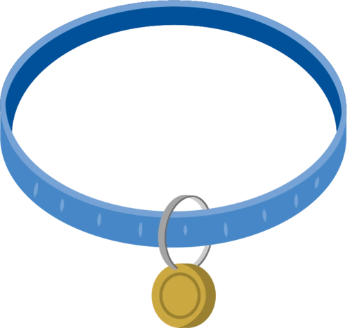 卡通猫咪的项圈