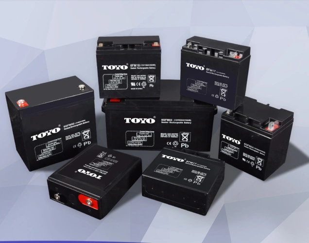 toyo免维护铅酸蓄电池6fm1712v17ah长寿命