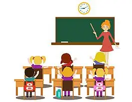 英语课图片卡通认真听课的学生人物设计认真听课的学生认真听课的学生