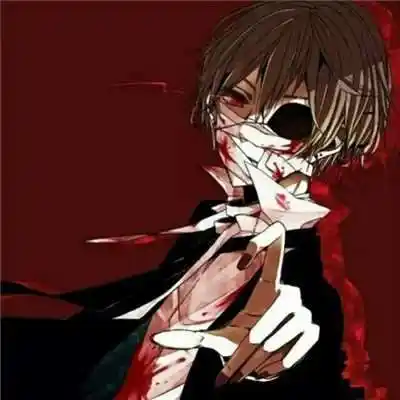 求帅气嗜血动漫男图,最好背景是黑色或血色的要霸气冷酷