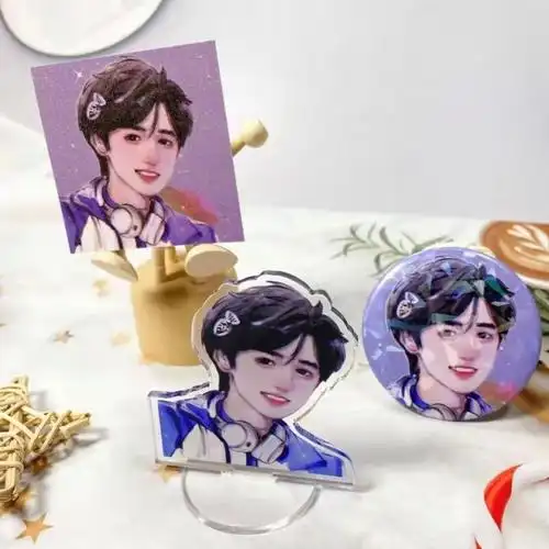 时代少年团宋亚轩应援立牌桌面装饰饭制手绘明片 6cm立牌【图片 价格