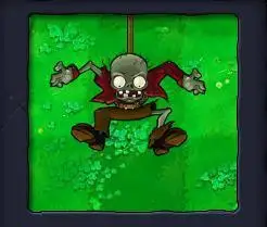 植物大战僵尸蹦极僵尸简笔画