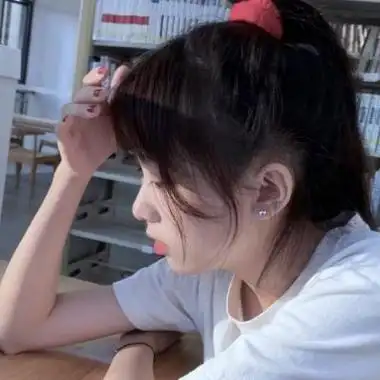 照女头像侧面高清好看的美女侧脸图片真实头像