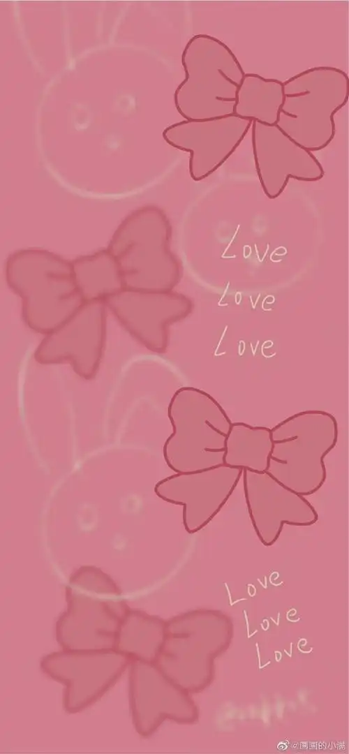 粉色复古风格壁纸