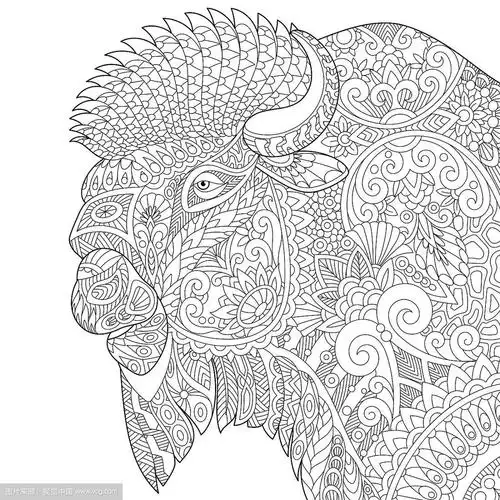 包含教你如何画野牛的词条