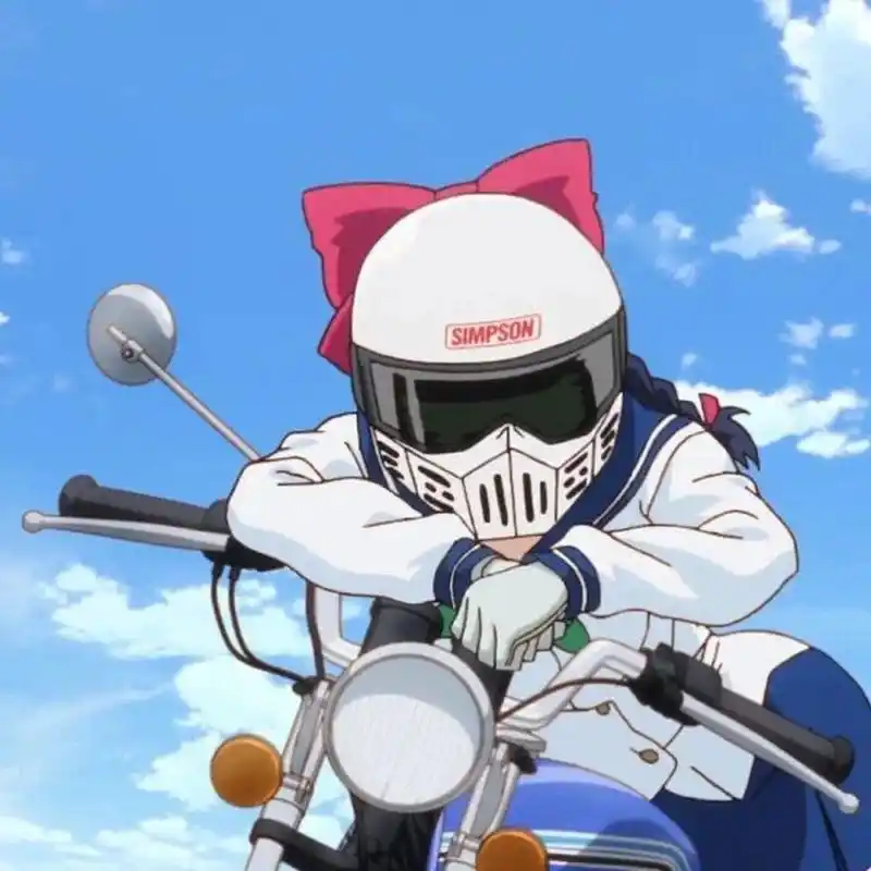 今日份机车头像～～女生专属 爆音少女来梦学姐90