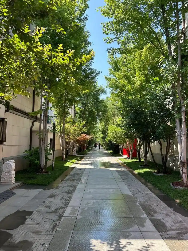 龙湖景粼原著小区环境