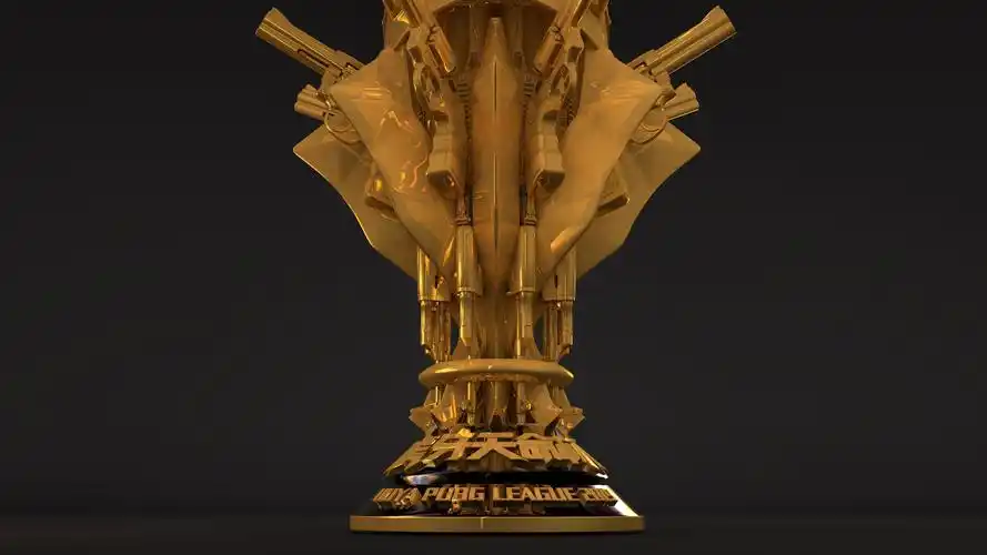 《虎牙天命杯s5》-2019奖杯设计