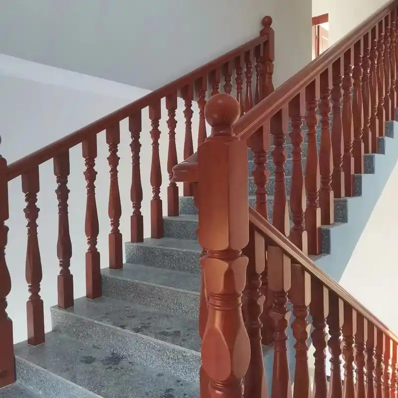 农村自建别墅 #实景拍摄效果 #实木楼梯扶手 #好物推荐17 - 抖音