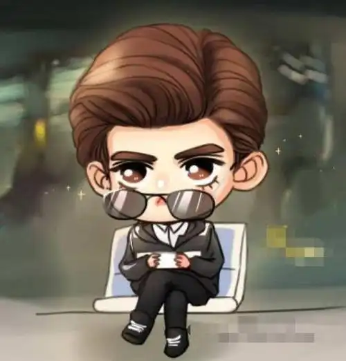 明星q版漫画你能认出几个鹿晗造型可爱陈伟霆最难认