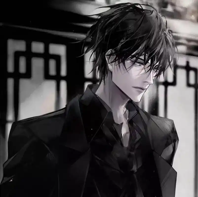 「有关张起灵的动漫图」 张起灵,张家最后的起灵,身纹麒麟纹身,背着一