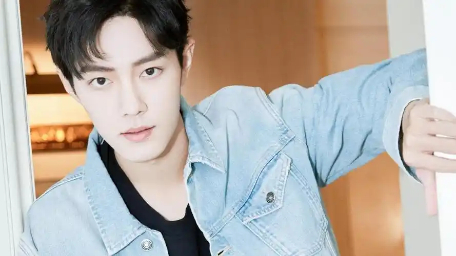 肖战帅气牛仔外套迷人写真,高清壁纸图片,大陆明星-回车桌面