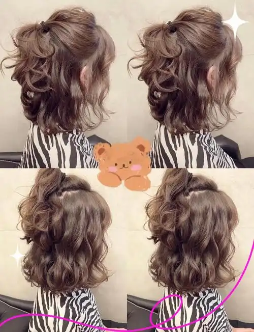 短发烫蛋蛋卷教程:从开始到结束