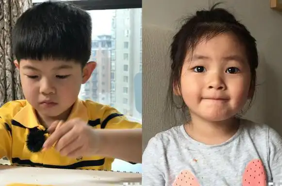 阿雅女儿和沙溢儿子安吉对比照