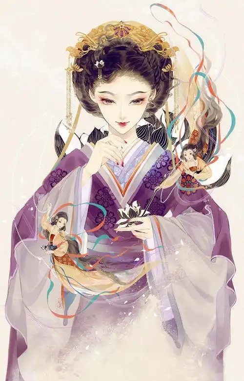 古风二次元动漫少女漫画