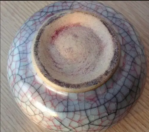 北宋哥窑鳝血开片冰裂纹碗微观痕迹鉴定作者刘进武