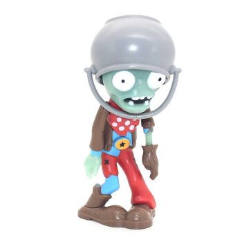 牛仔铁桶僵尸【帽子可取 手臂摆动】