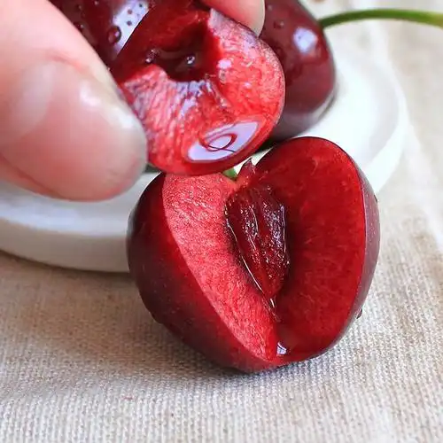 圆圆润润的樱桃 ,口感更是清甜浓郁,让人爱不释手,喜欢吃樱桃的姊妹