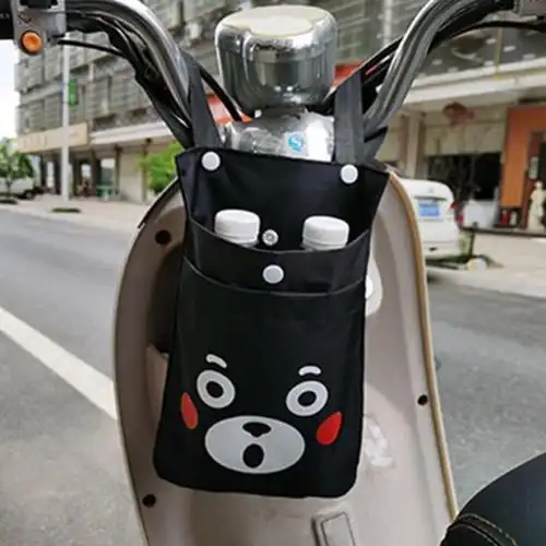 电动车挂物包收纳挂袋电瓶车置物袋前挂包神器电车储物挂兜手机袋