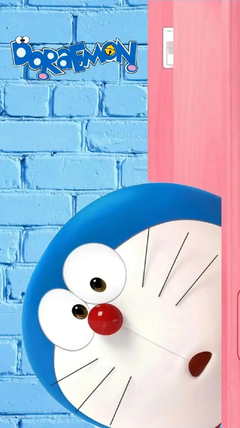 可爱的蓝胖子壁纸来啦! 哆啦a梦的口号你忘了吗:生活百般滋味 - 抖音