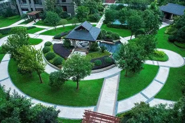 小区景观意向图 小区景观平面图-图片大观-奇异网