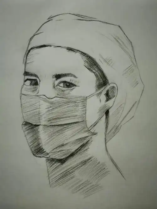 《白衣天使》陈建宇  速写