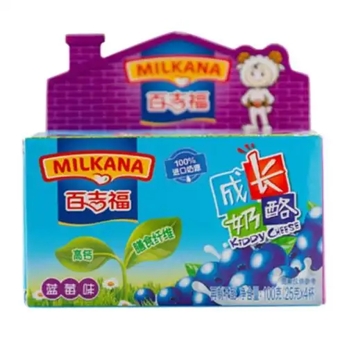 天猫超市百吉福成长奶酪蓝莓100g