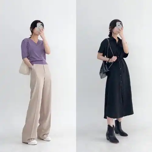 18套简约清爽的夏日穿搭