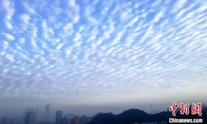 贵阳晴了花样云朵刷爆市民朋友圈