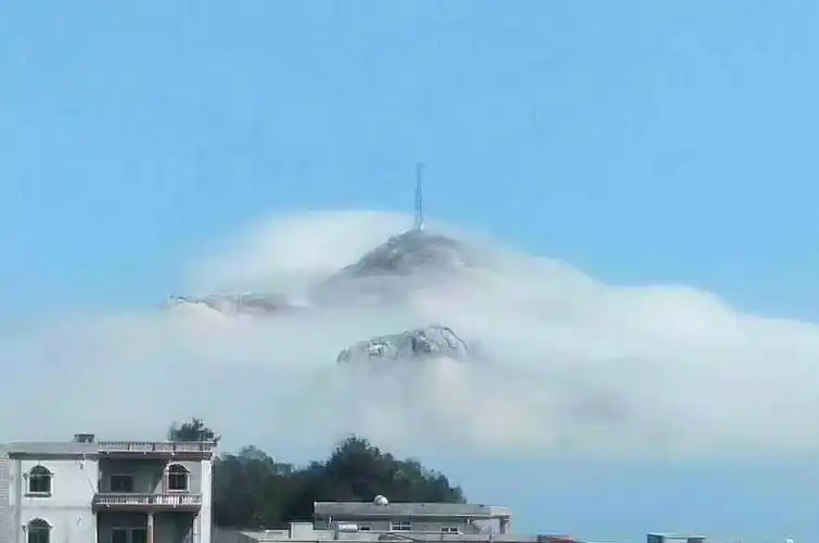 莆田南日岛上空惊现海市蜃楼极其壮观组图