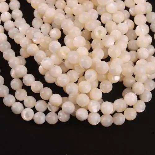 天然珍珠贝 白蝶贝直孔贝珠 散珠 半成品diy手工饰品配饰材料批发