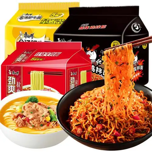 康师傅火鸡面金汤面10包
