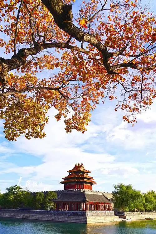 北京故宫角楼美景如画