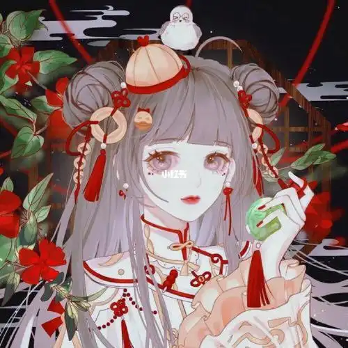 带有彼岸花的头像