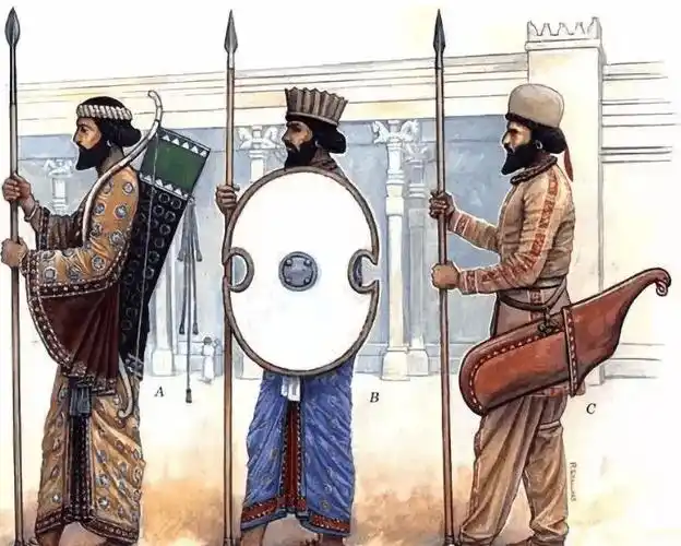 只是与过去的只收波斯人不同,一些米底和埃兰士兵被允许加入进来.